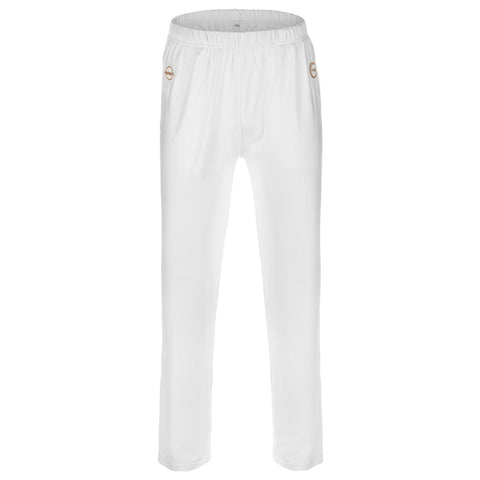 Aloha UV Men's & Women's UPF 50+ Sun Protection and Performance Pants, White, L